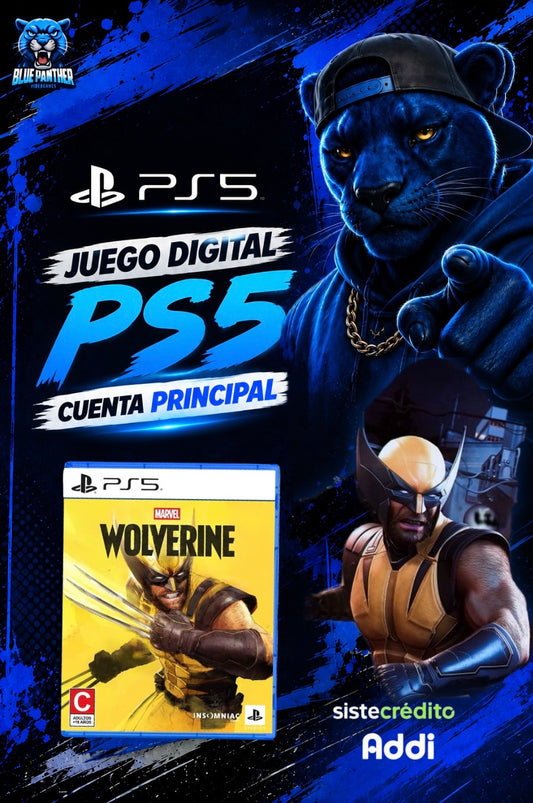 Marvel’s Wolverine PS5 | Juego Digital Cuenta Principal