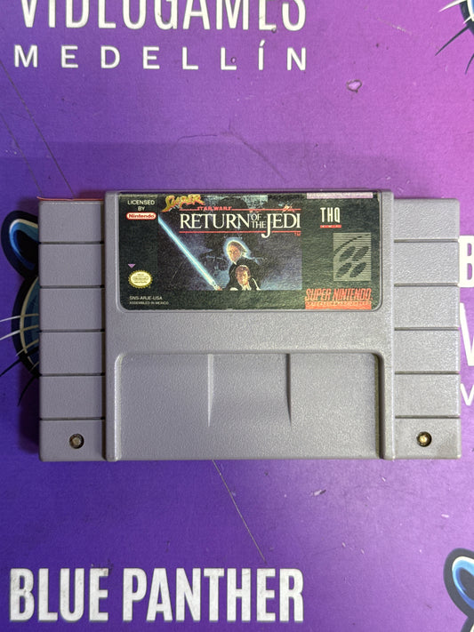 Star wars regreso del jedi - snes