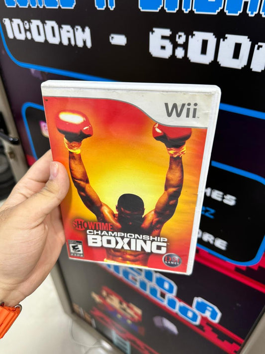 Showtime Championship Boxing  - Nintendo Wii