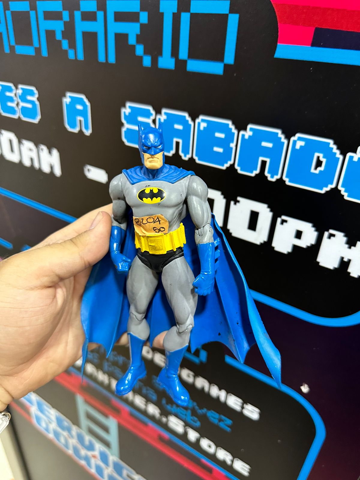 Batman capa azul