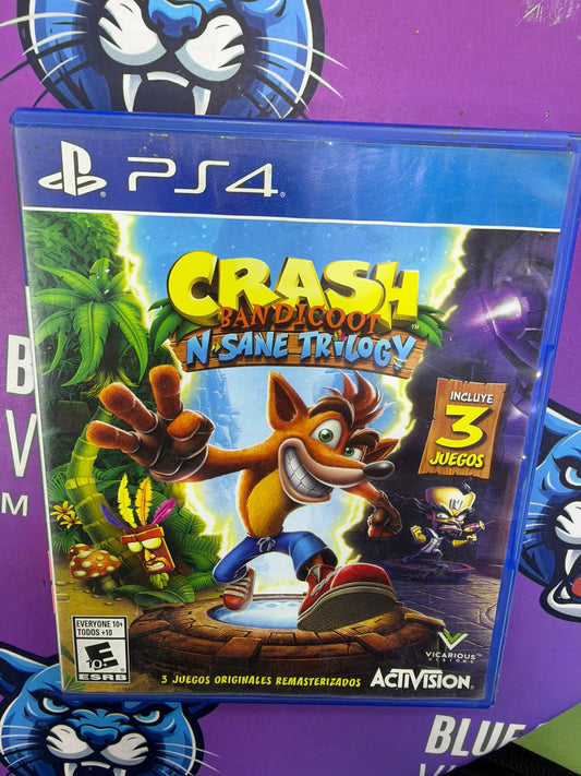 Crash Bandicoot N-sane trilogy - ps4