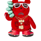 Oso Souljaa Bear Rojo - sprayground