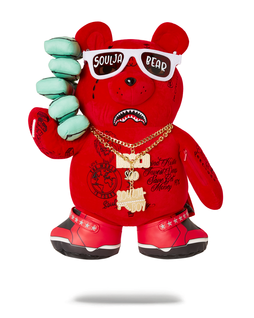 Oso Souljaa Bear Rojo - sprayground