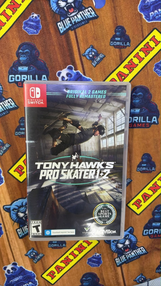 Tony Hawk’s Pro Skater 1 + 2 – Nintendo Switch – Juego Físico