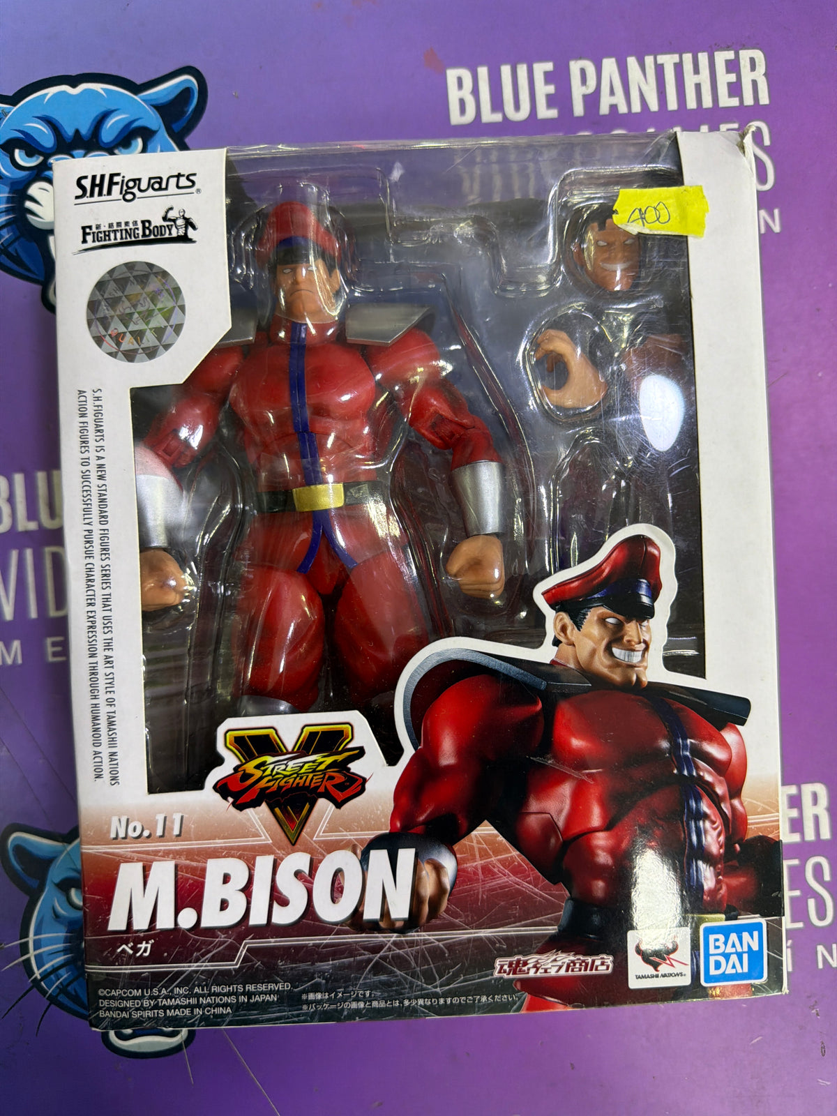 Figura M. Bison Street Fighter V S.H.Figuarts No. 11 – Bandai