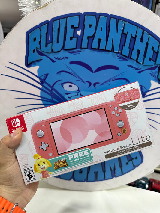 Nintendo Switch Lite Edicion Animal Crosing