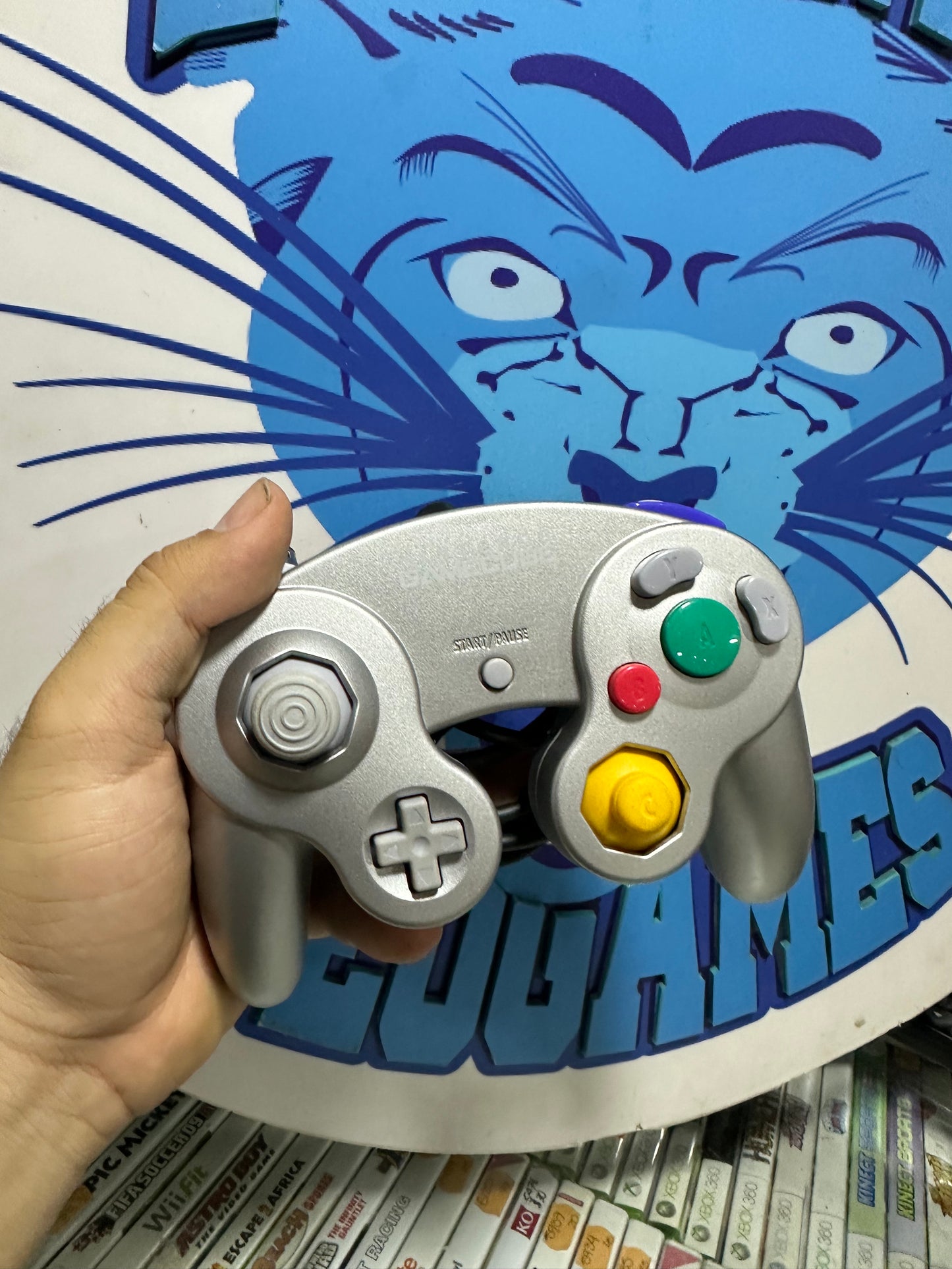 Control De game cube -Gris Original