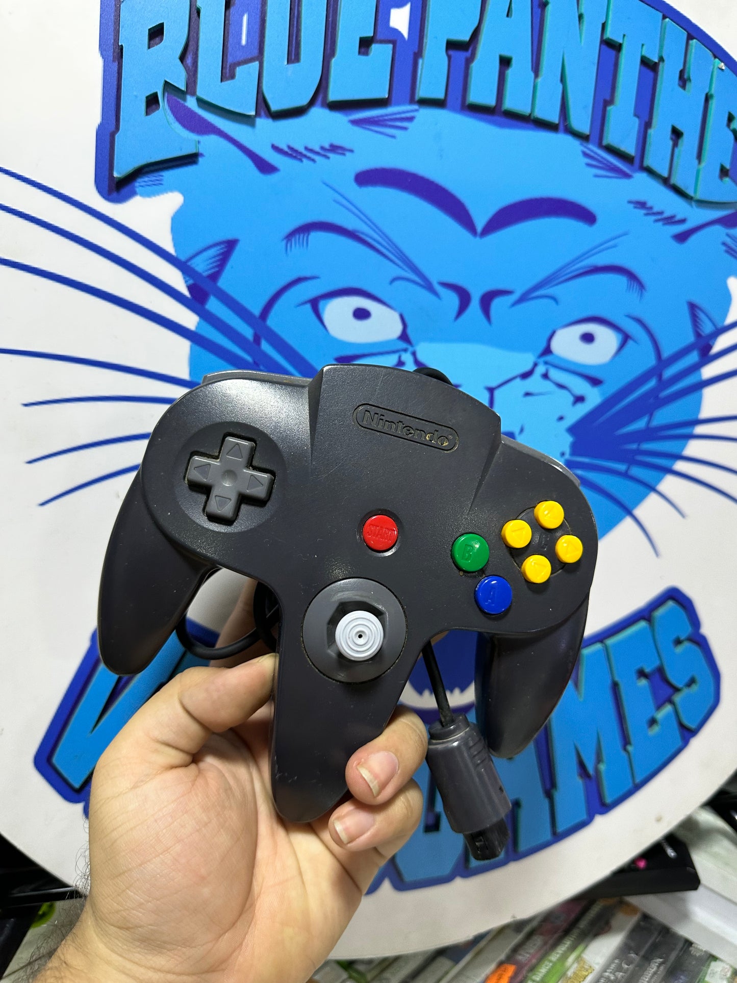 Control Negro N64