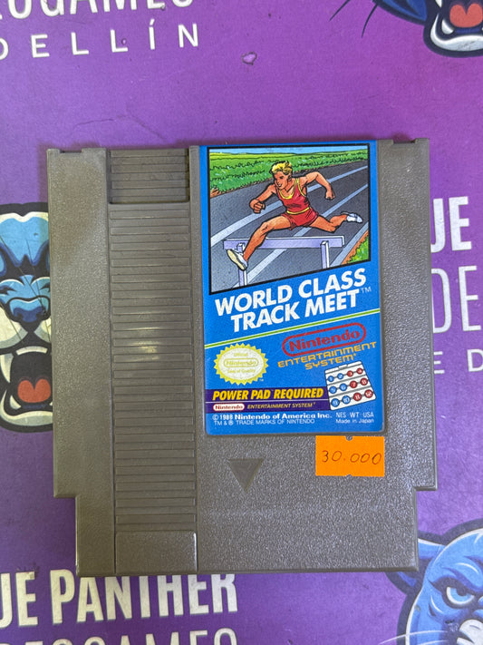 World class track meet - nes