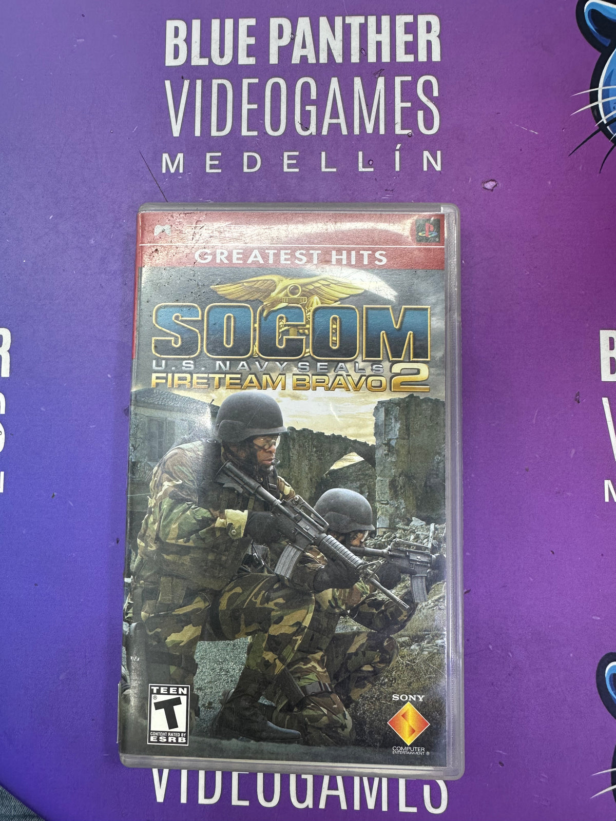 Socom us navy seals fire team bravo 2 - PSP