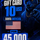 Gift Card 10 USD Cuenta americana