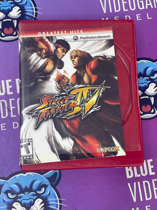 Street fighters IV Usado