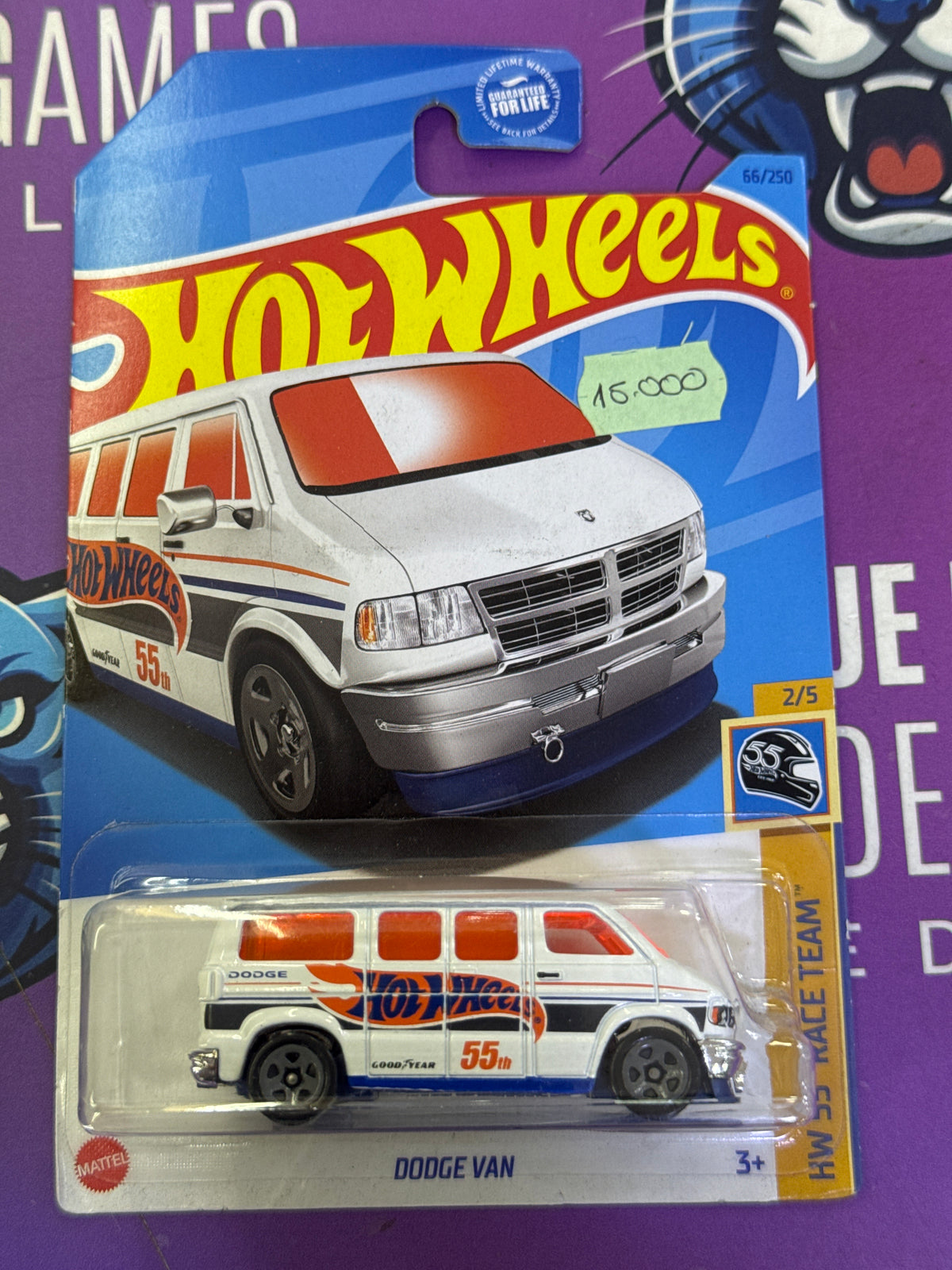 Dodge van - hotwheels