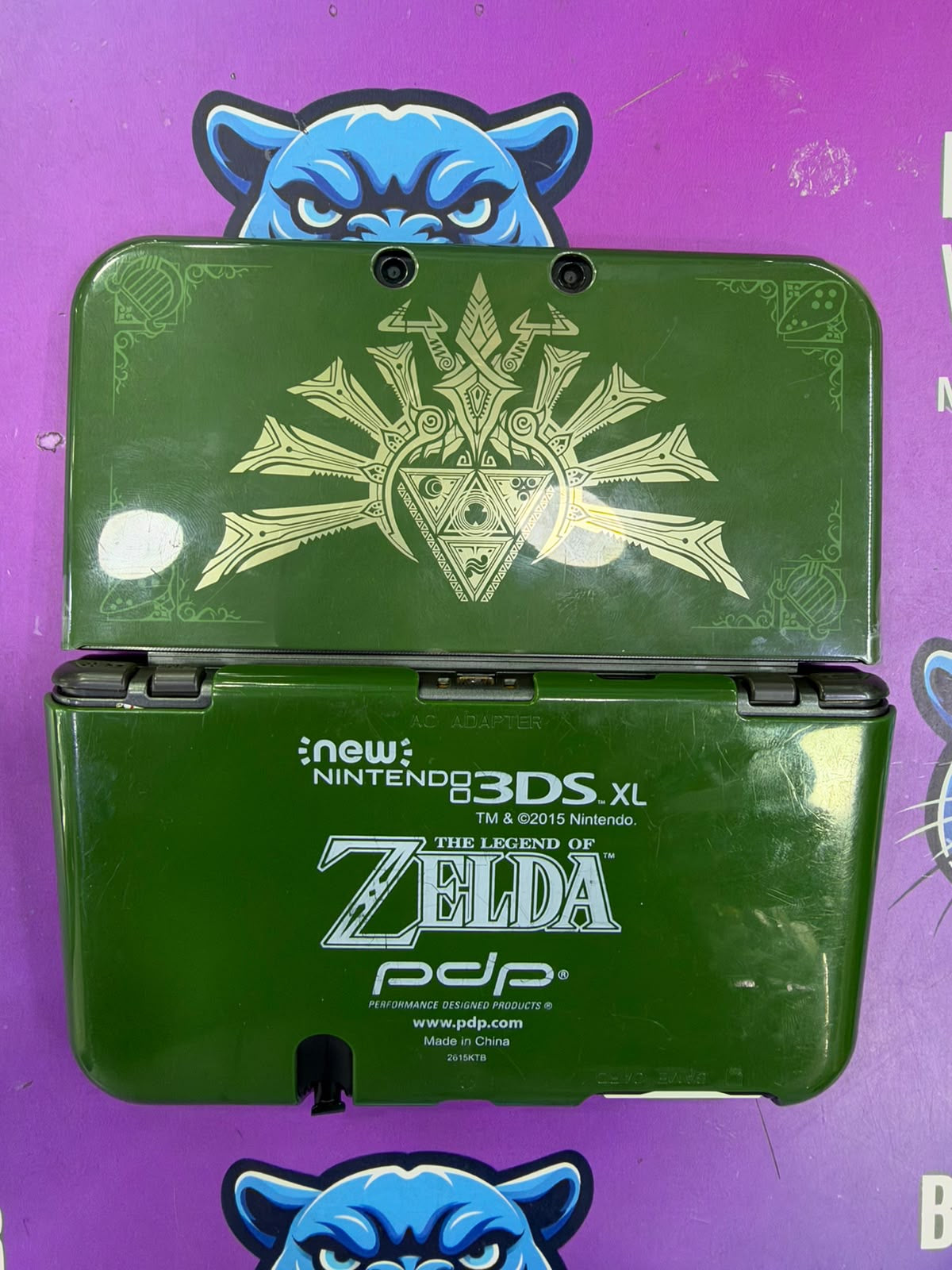 New Nintendo 3DS XL Verde – Diseño The Legend of Zelda – Usada programada