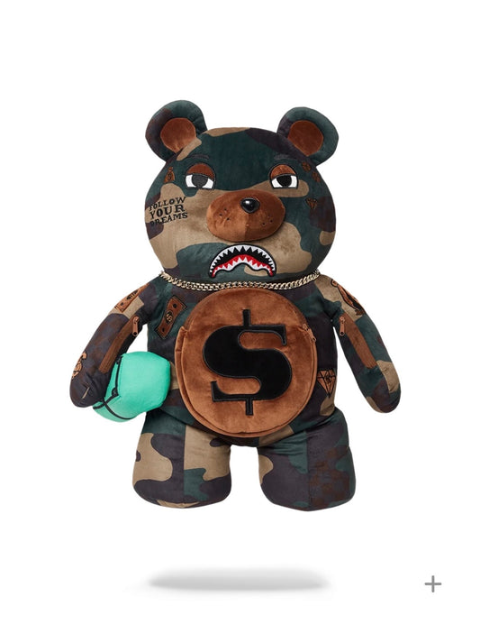 Oso camuflado - sprayground