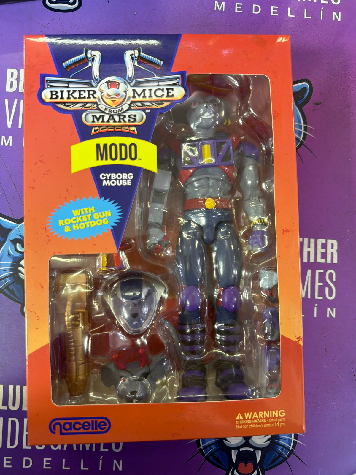 Figura Modo Motoratones de Marte – Biker Mice From Mars