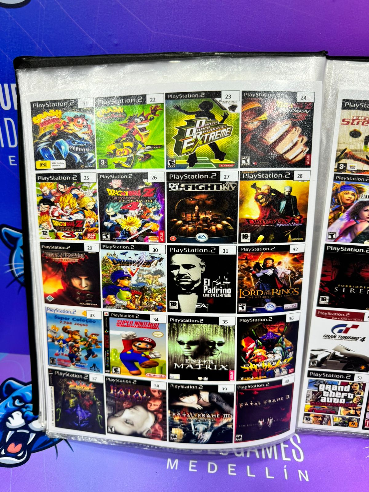Catálogo juegos grabados en cd ps2 - 10 juegos Ps2 40.000