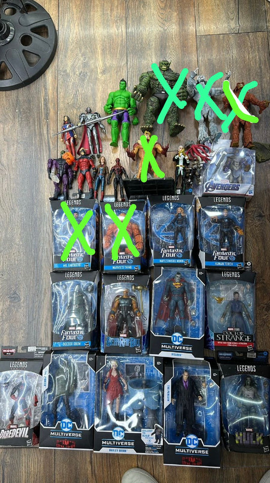 Megalote Marvel (Depende de la figura) C/U