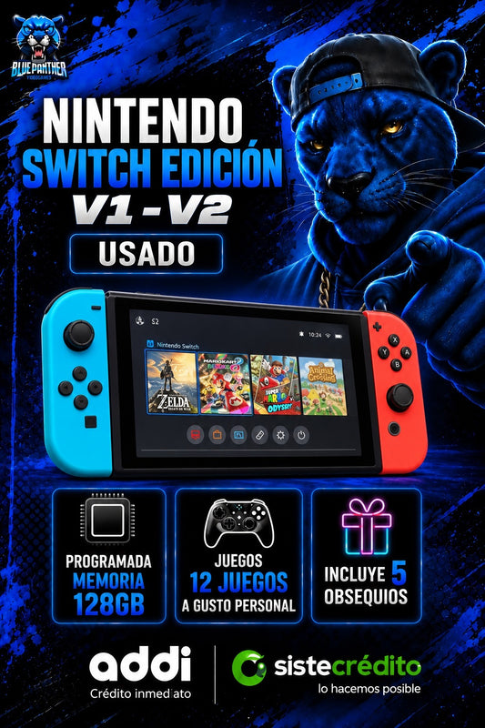 Nintendo switch edición V1-V2 usado
