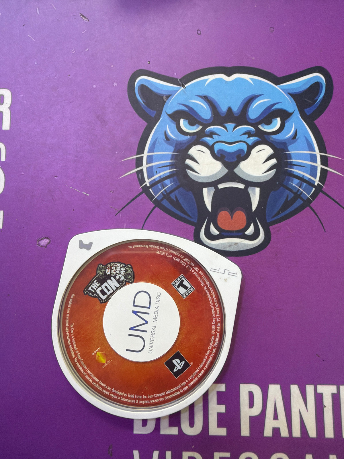THE CON-juego psp
