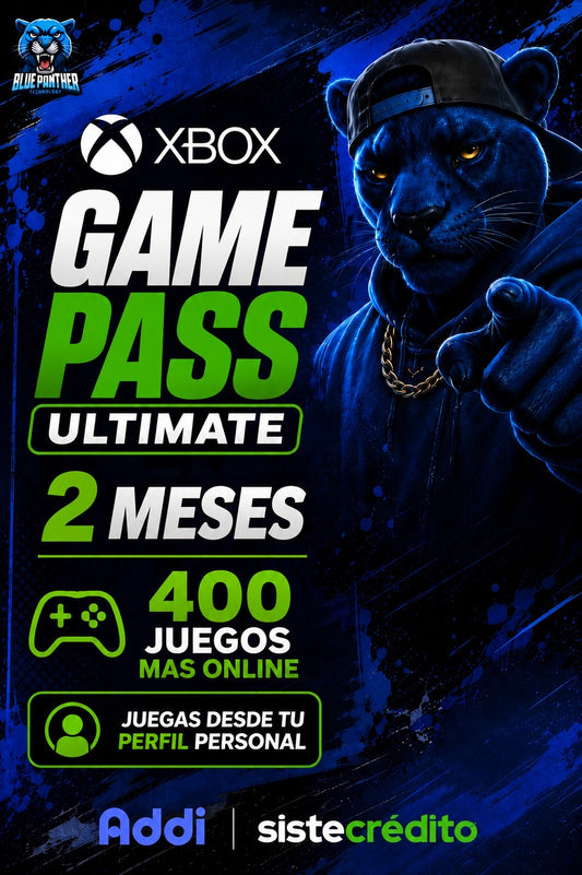 Xbox Game Pass Ultímate 2 meses