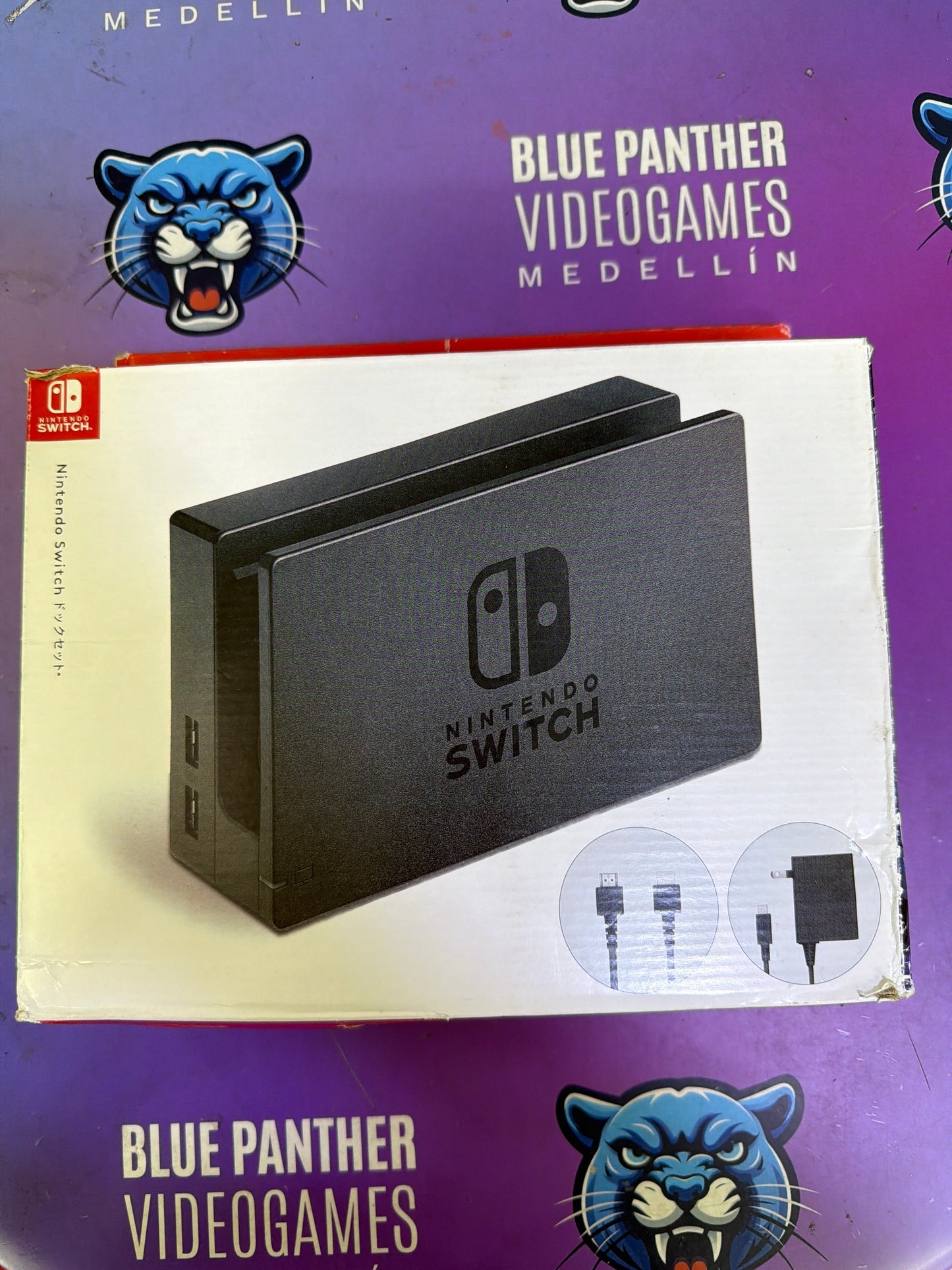 Dock + Cargador original - Nintendo Switch