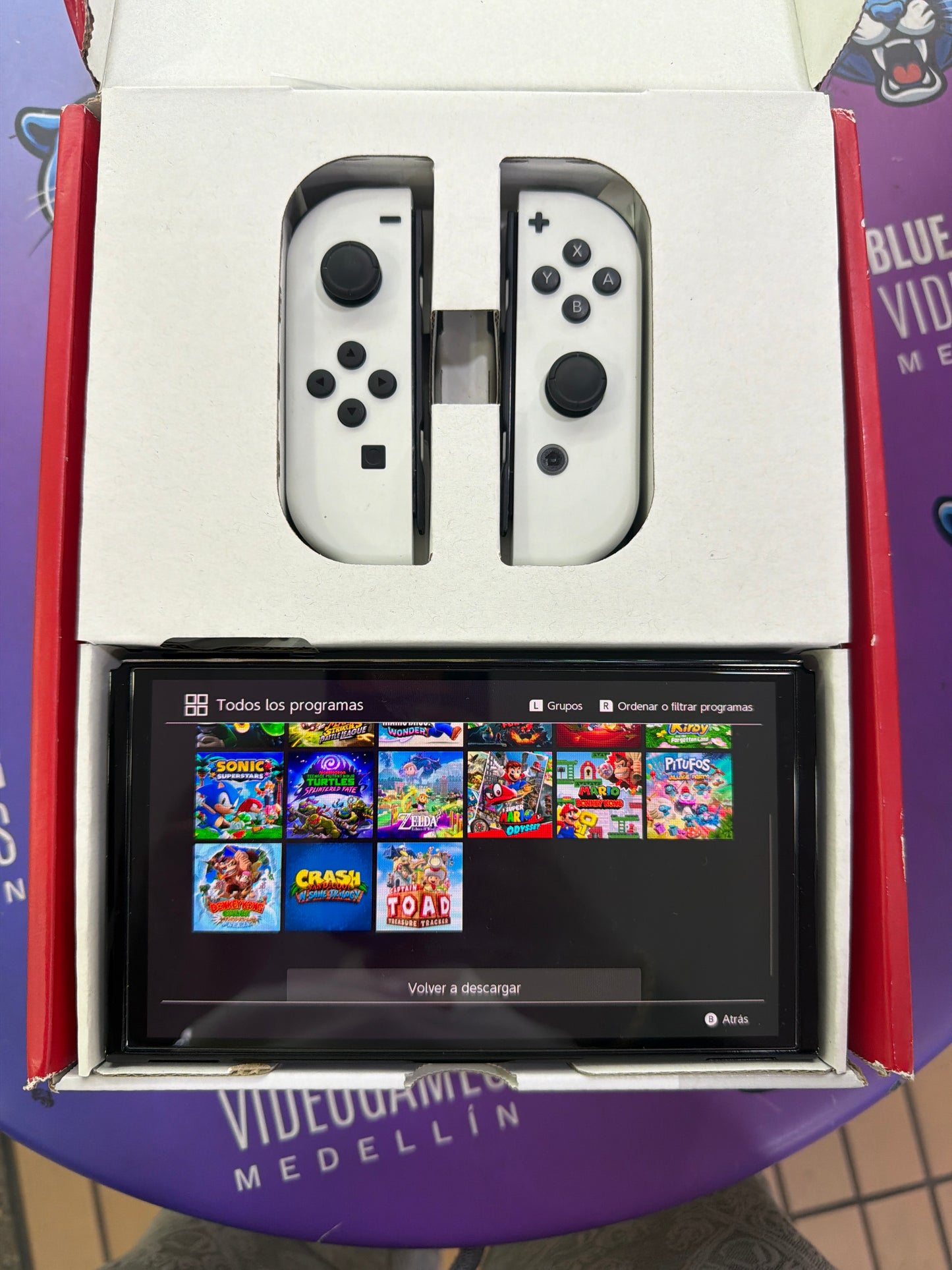 Switch Oled 128Gb programada