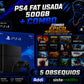 PlayStation 4 Fat Usada 500 GB con combo de 16 juegos y 5 obsequios