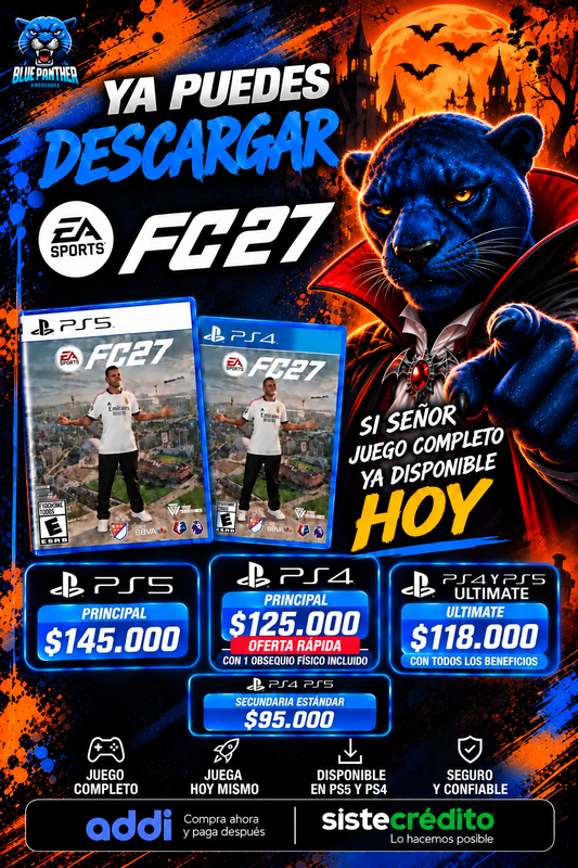 EA SPORTS FC  27 se puede jugar ya  PS5, PS4 ( información en descripción)