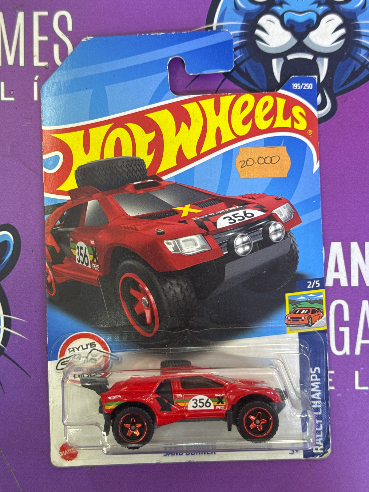 Sand burner - hotwheels
