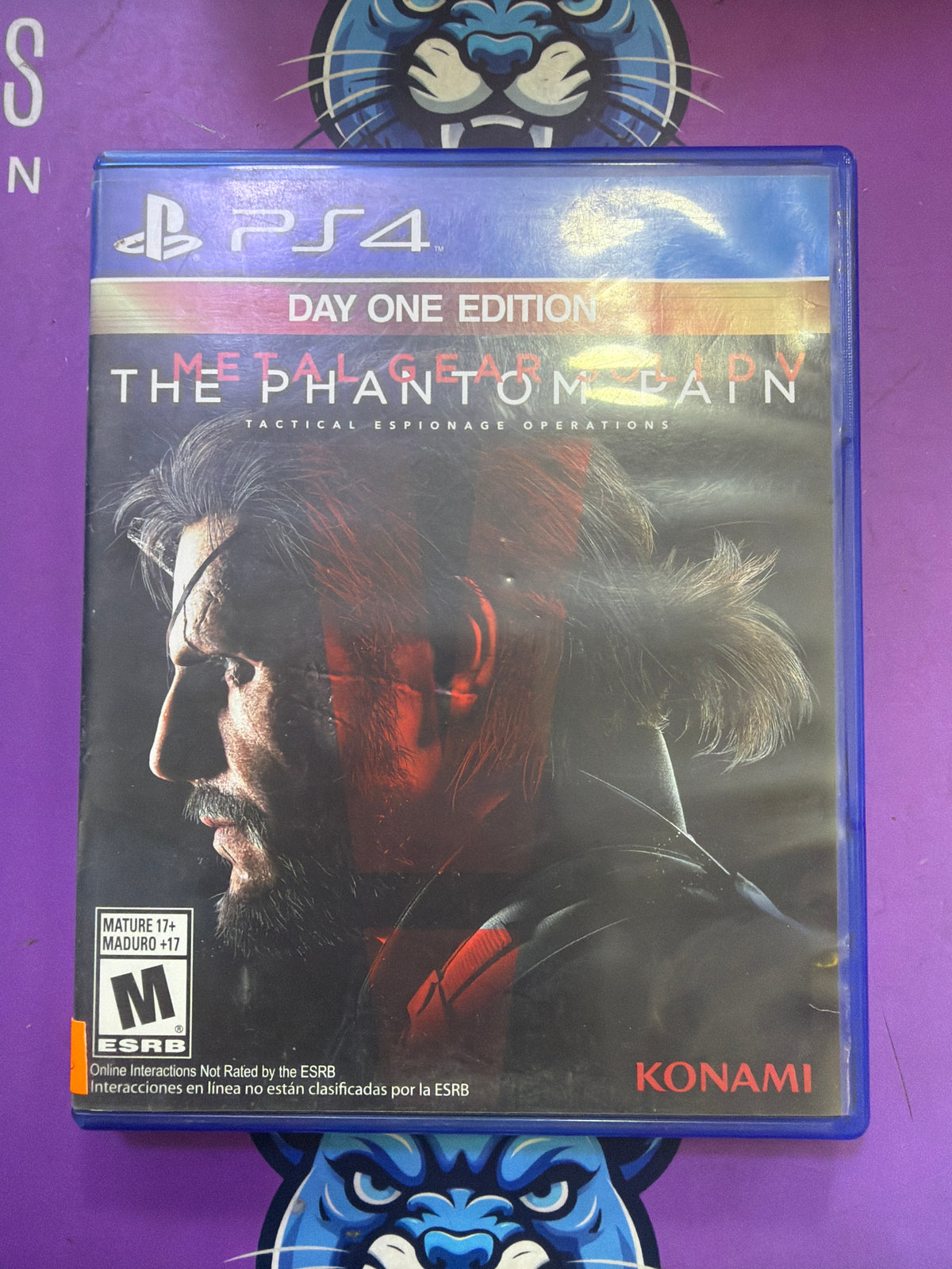Metal Gear Solidv the pahntom paín -PlayStation 4