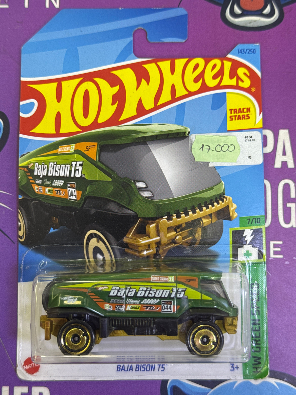 Baja bison - hotwheels