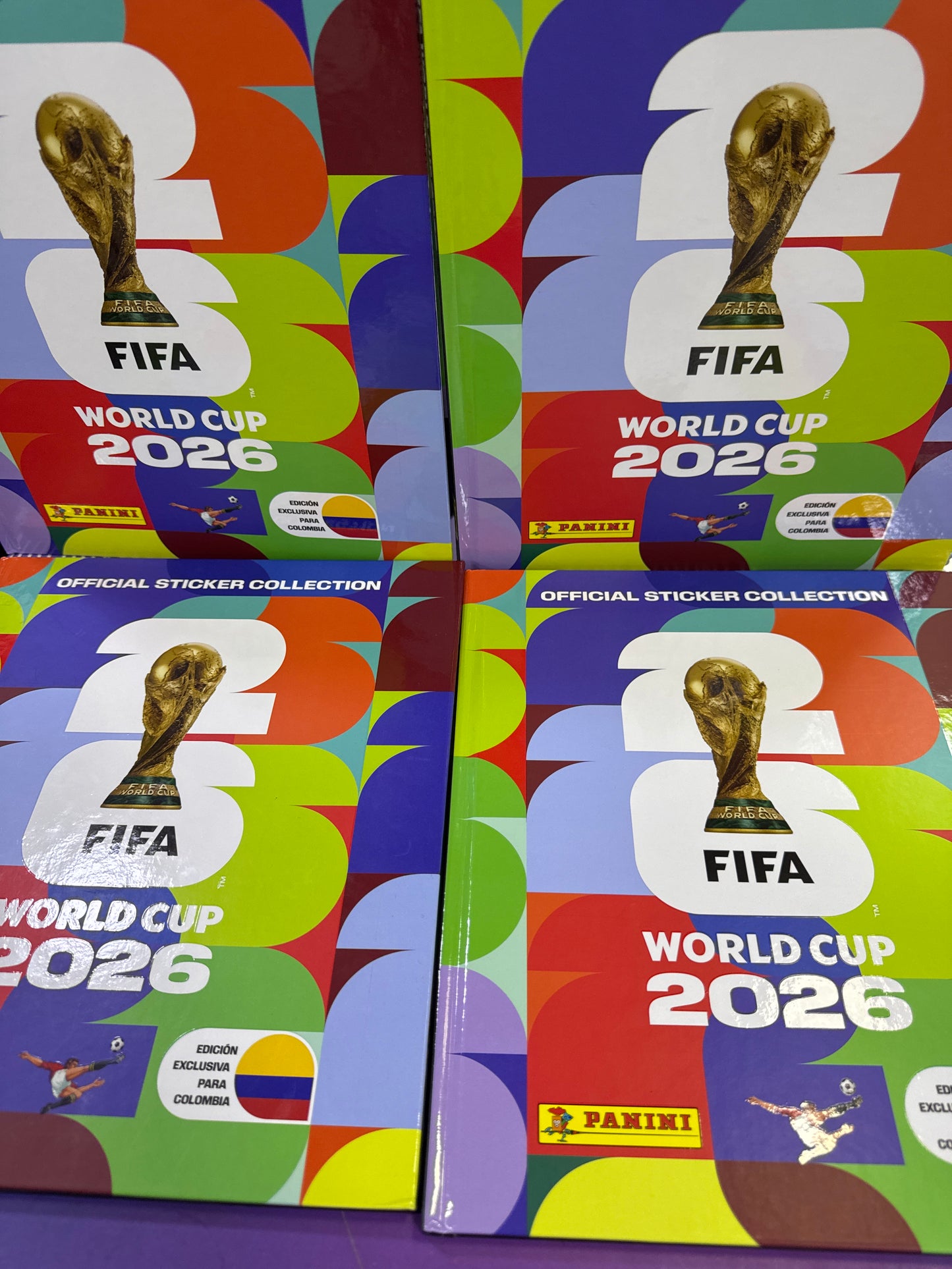 Albun mundial panini 2026 $15.000 al por mayor
