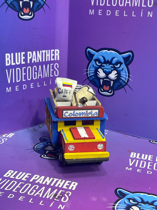 Carrito de madera colombiano