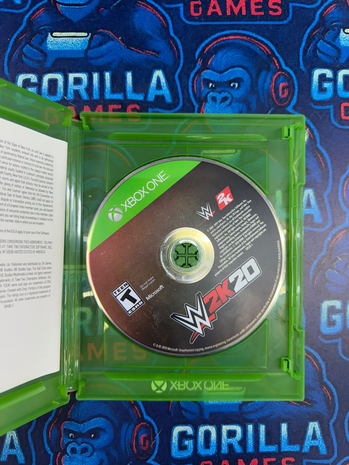 W2K20 usado sin carátula