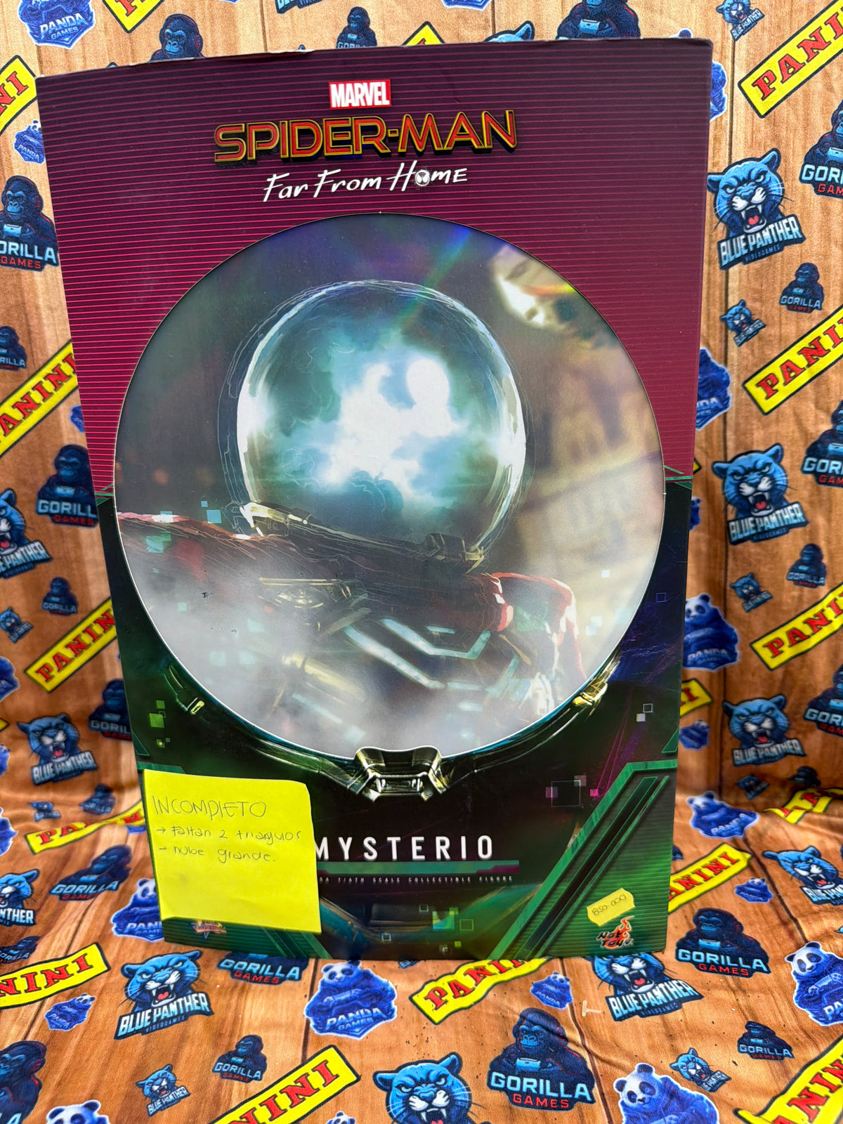 Hot Toys Mysterio Spider-Man Far From Home Figura 1/6