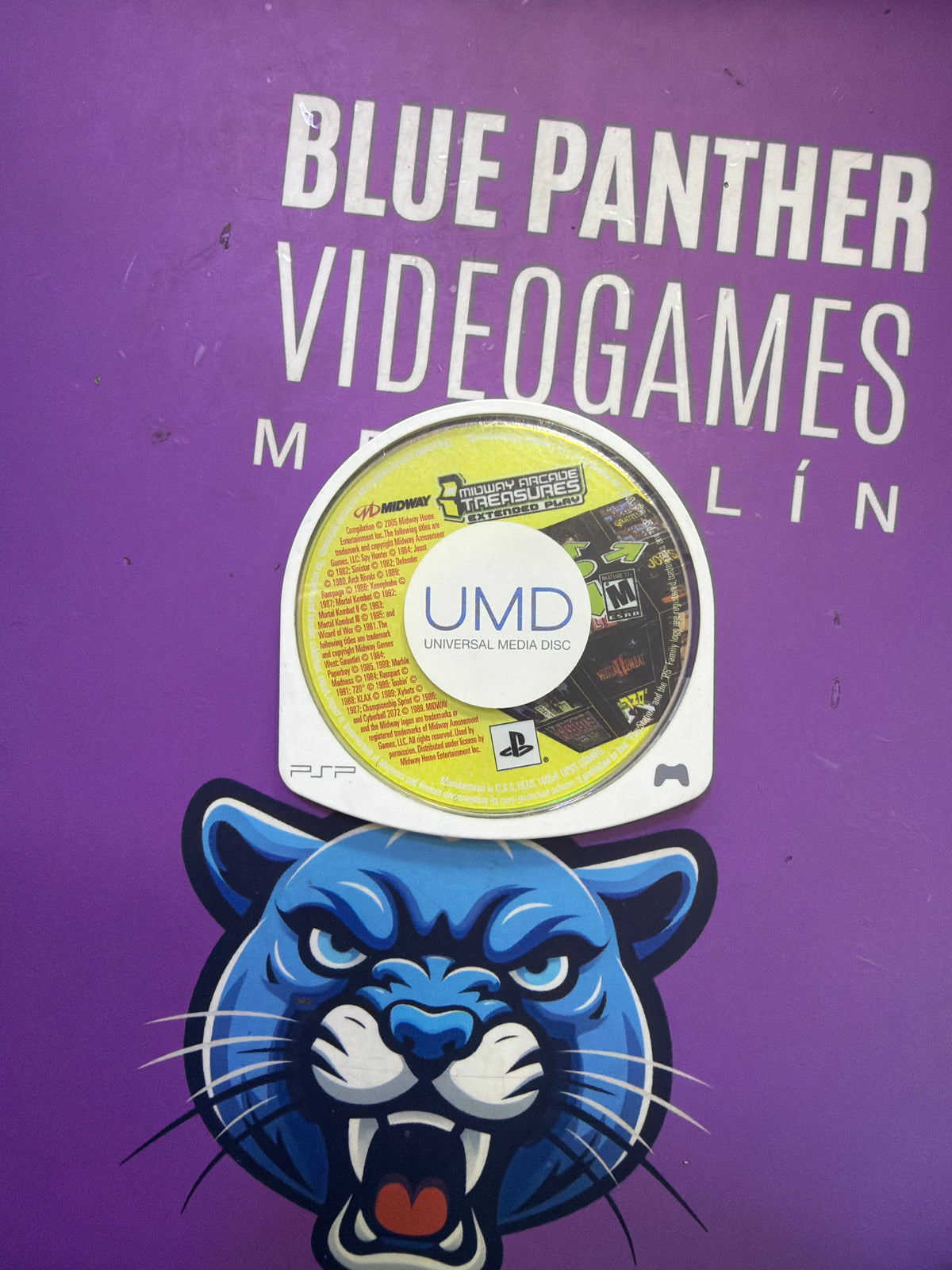 Midway Arcade b- juego psp