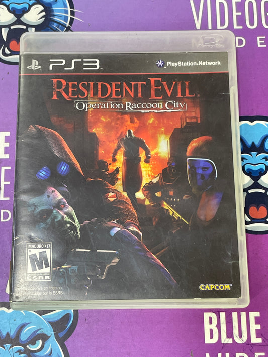 Resident Evil operation Usado