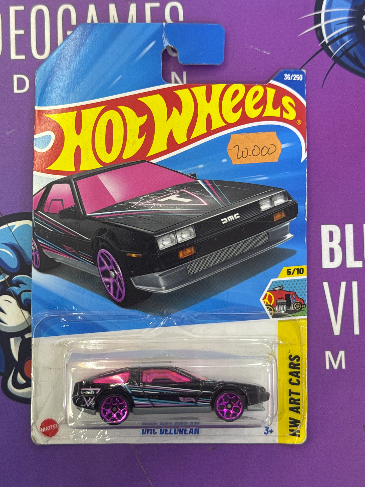 Delorean - hotwheels