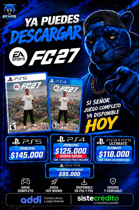 EA SPORTS FC  27 se puede jugar ya  PS5, PS4 ( información en descripción)