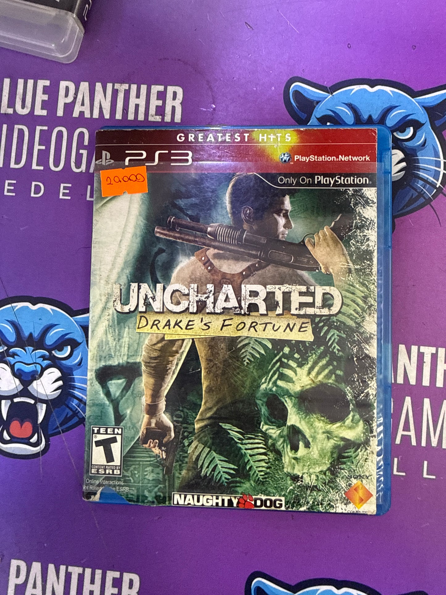 Uncharted Drake’s Fortune Ps3 caja blueray