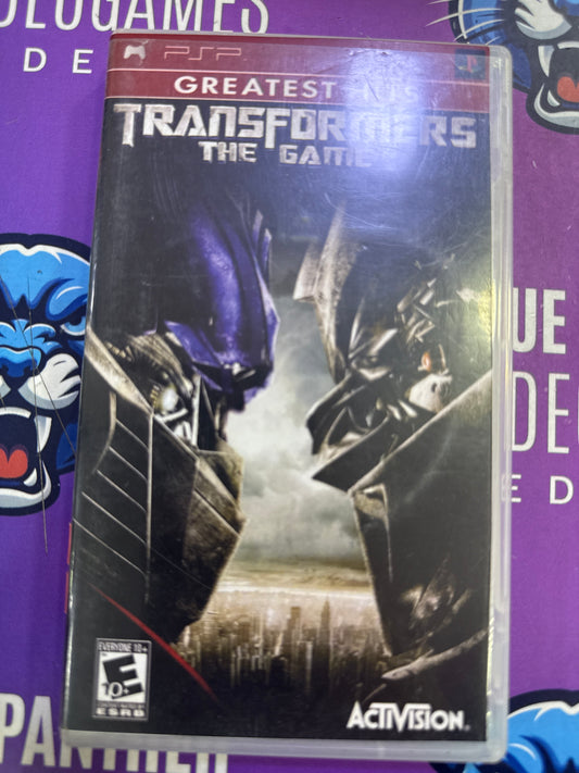 Transformers The Game Psp