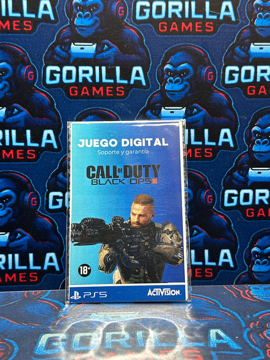 CALL of DUTY  BLACK OPS3 ps5
