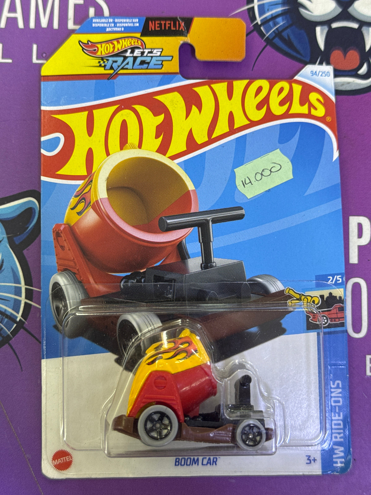 Boom car - hotwheels
