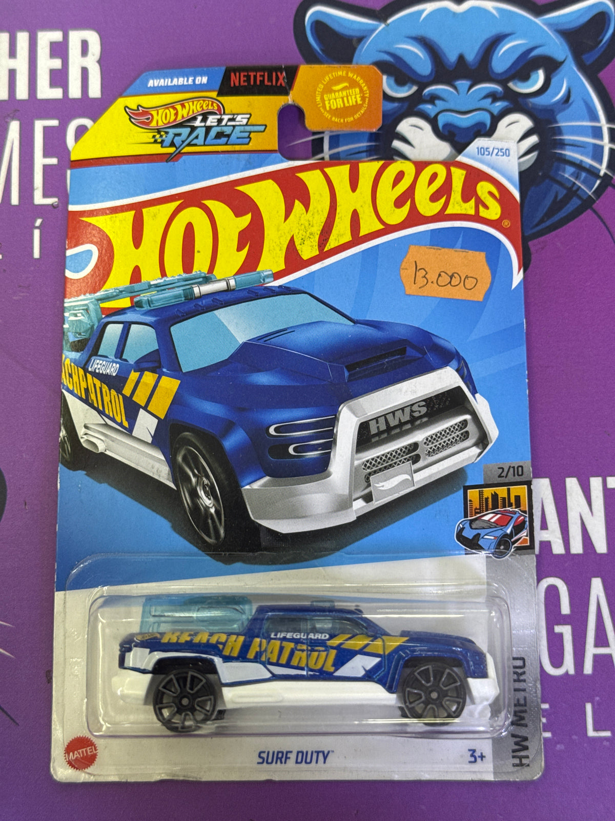 Surf duty - hotwheels