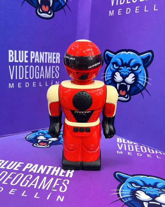 Robot interactivo rojo