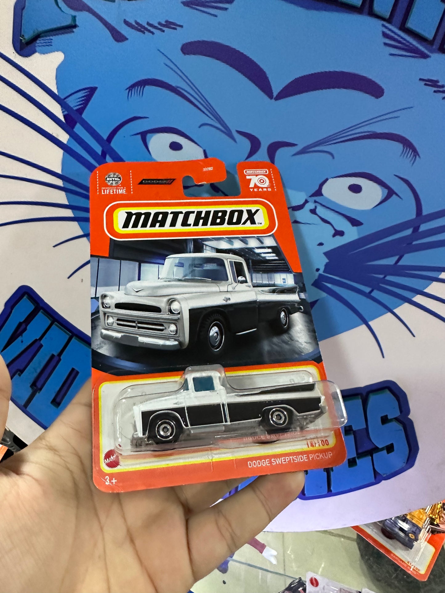 dodge sweptise pickup matchbox