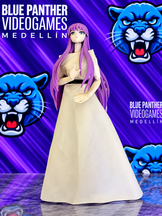 Saori Kido- Athena la Diosa de la guerra Bandai/los caballeros del zodiaco