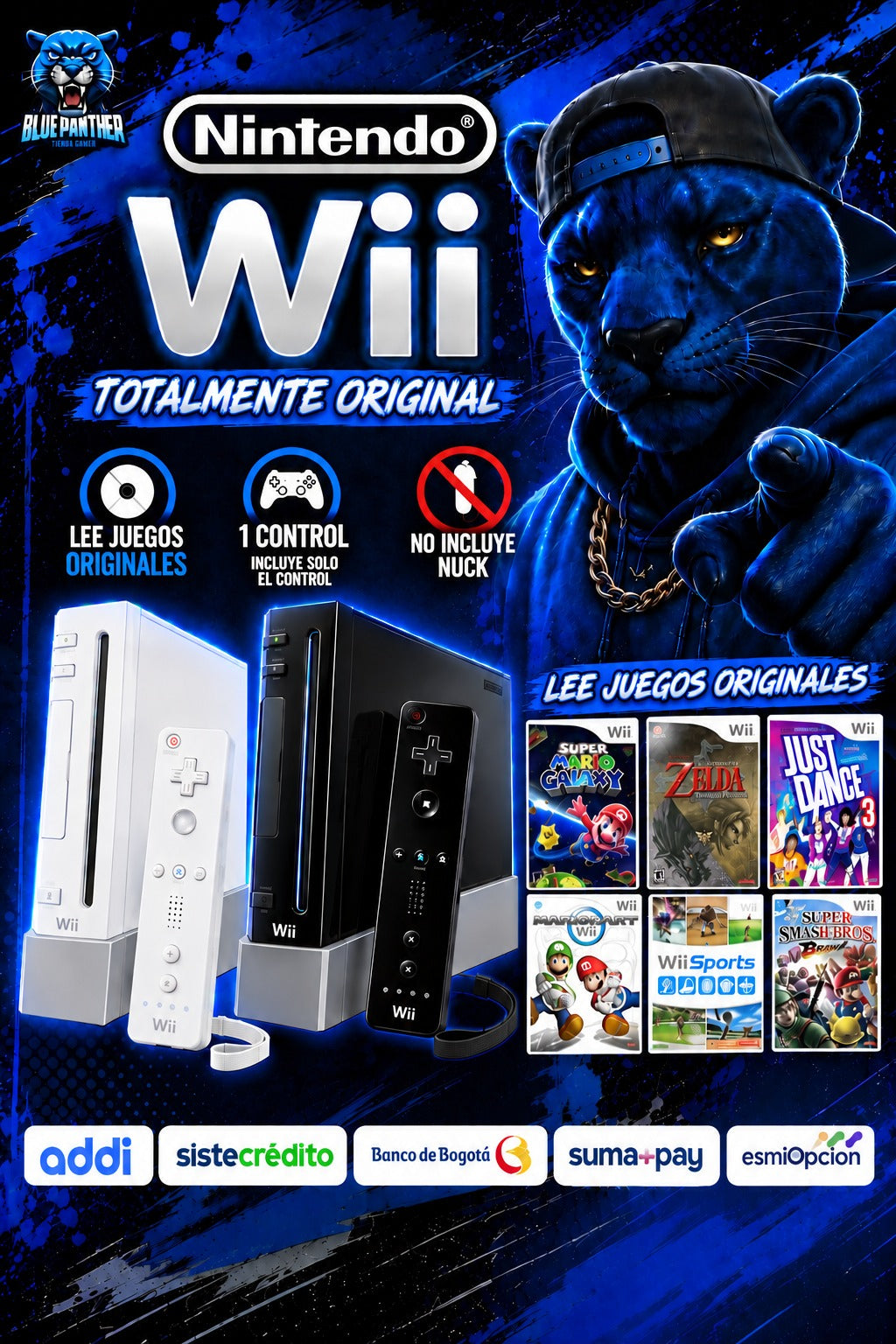 Nintendo Wii Original – 1 Control