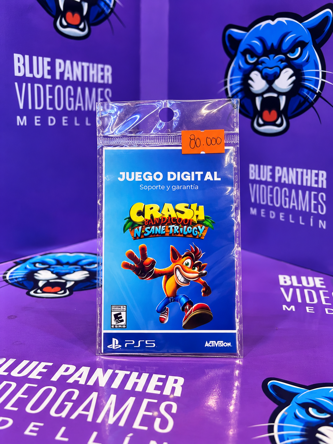 Crash Bandicoot N sane trilogy - PlayStation 5